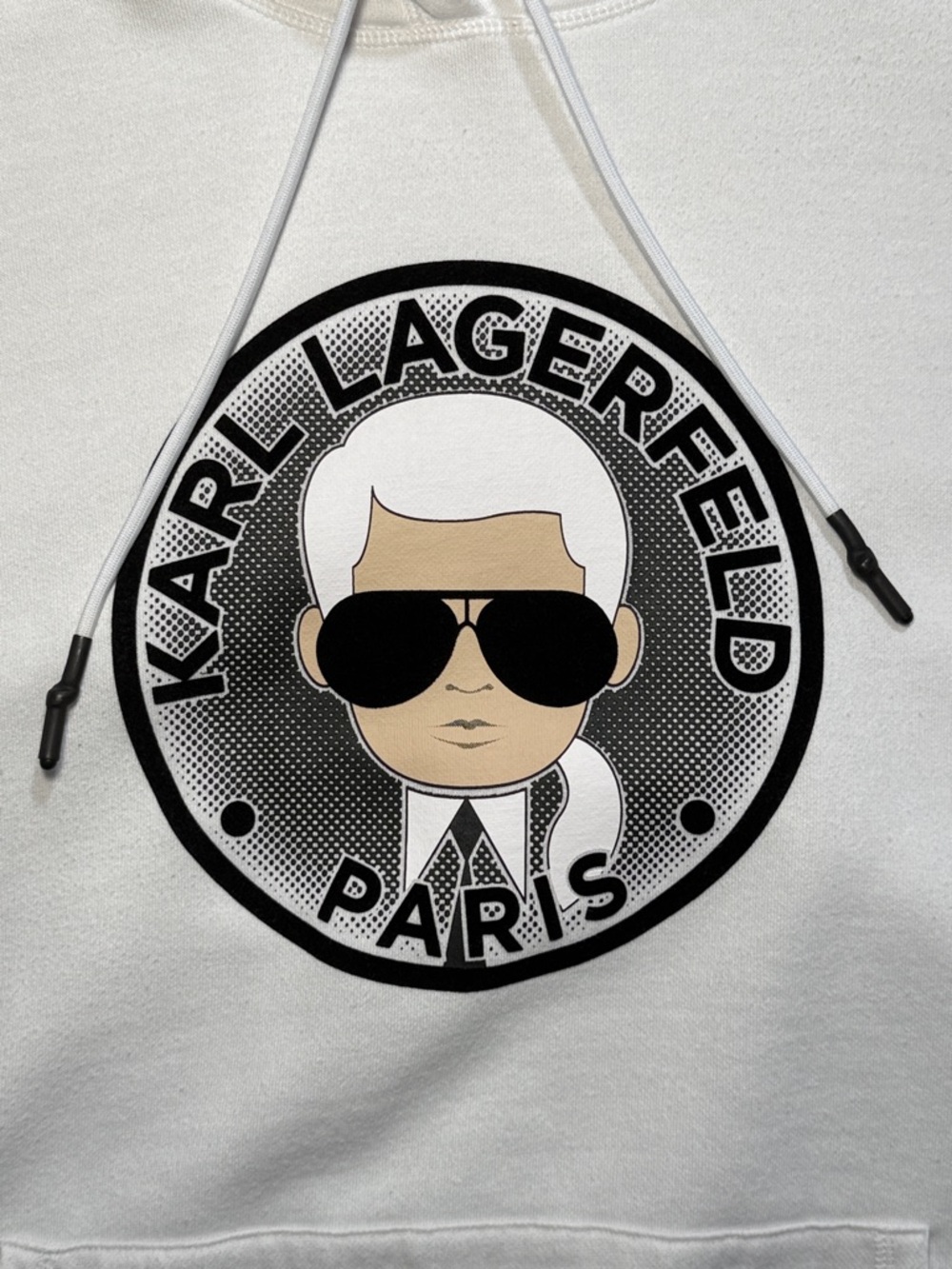 Karl Lagerfeld Hoodie Hooded Sweatshirt Size XXL - Picture 3 of 3